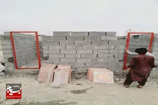 احداث یک چشمه سرویس بهداشتی برای خانواده نیازمند روستای میدان
