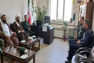 جلسه هماهنگی سپاه و آموزش&zwnj;وپرورش فامنین برای جهاد تبیین و برنامه&zwnj;های تربیتی