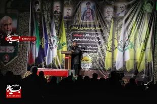 اجتماع بزرگ حمایت از جبهه مقاومت در همدان برگزار شد