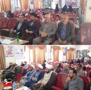 با حضور پرشور بسیجیان مراسم اختتامیه کلاسهای اوقات فراغت در شهرستان بام و صفی آباد برگزار شد.