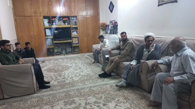دیدار از خانواده شهدا و ایثارگران