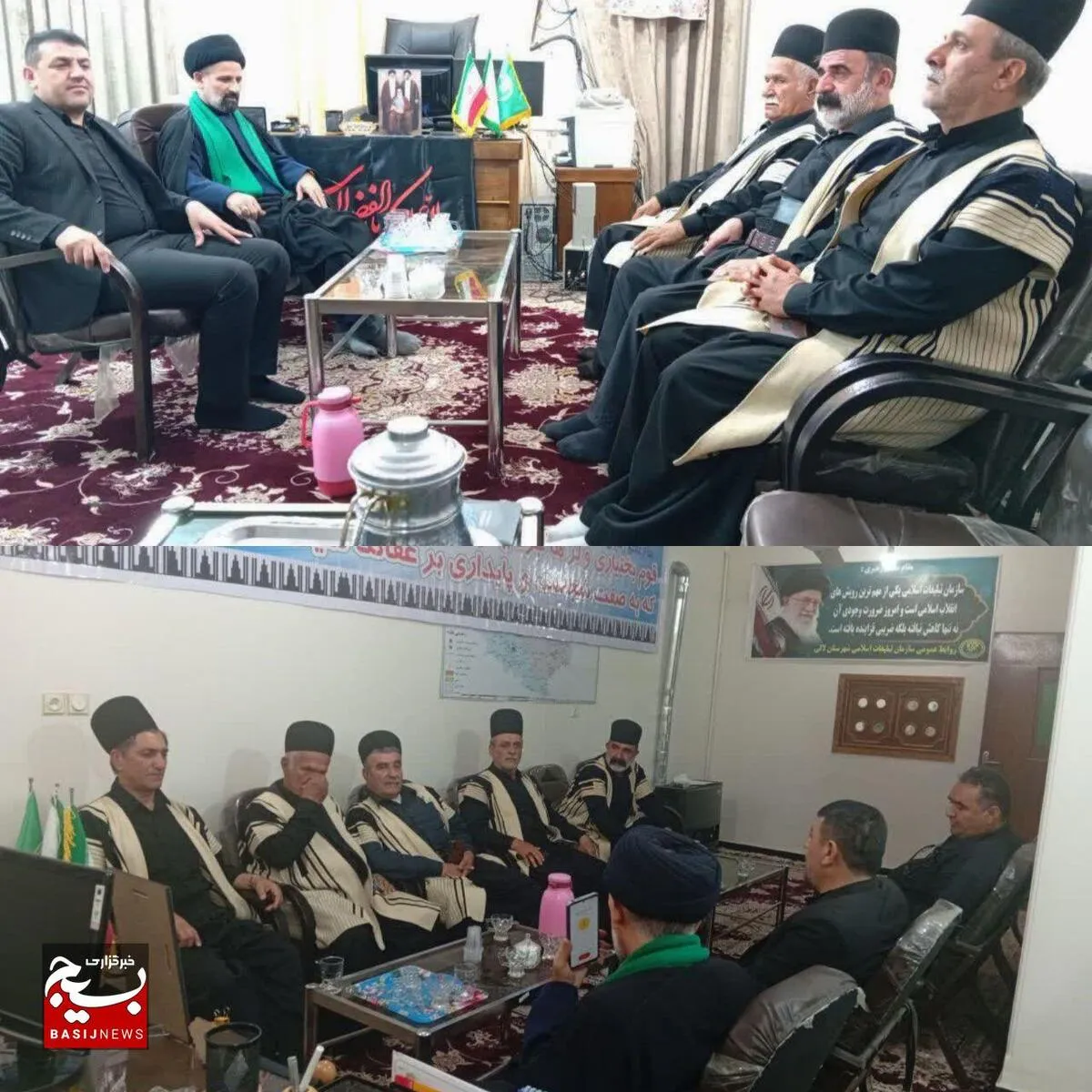 تجلیل بزرگان و معتمدین ایل بختیاری از رئیس اداره تبلیغات اسلامی شهرستان لالی