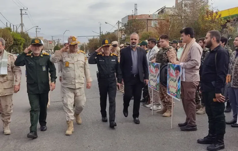 حضور پرشور مردم پلدشت در رزمایش «جان‌فدایان