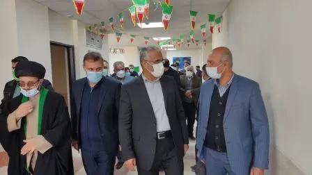 آموزشگاه 6 کلاسه برکت شهر فرادنبه افتتاح شد