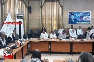 برگزاری نشست جهاد تبیین با موضوع جنایات رژیم کودک کش صهیونیست در سراوان&nbsp;