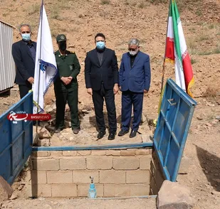 خط لوله آب آشامیدنی روستای کلهرود افتتاح شد