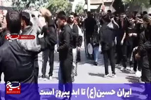 عزاداری هیئت حضرت علی اصغر (ع) مالیچه&zwnj;&zwnj;ای&zwnj;های مقیم تهران در تویسرکان