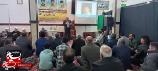 برگزاری یادواره شهدای روستای حسین آباد ساغری شاهرود + تصاویر