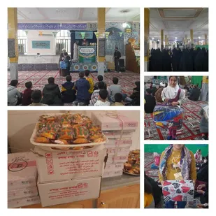 برگزاری جشن نیمه شعبان   توسط گروه جهادی حضرت زینب (س) پایگاه حضرت سمیه (س) سپاه ناحیه سیروان