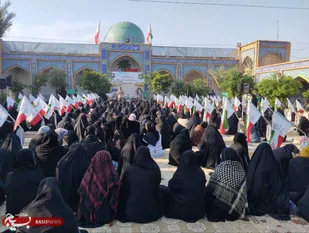 میثاق دانش آموزان دختر کهگیلویه و بویراحمد با شهدا در مناطق عملیاتی جنوب کشور + ( تصاویر)