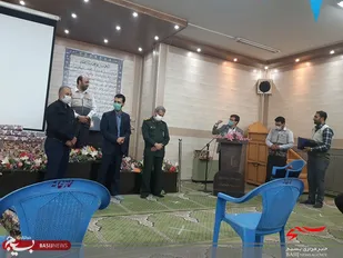 تجلیل از گروه های جهادی برتر ناحیه مقاومت بسیج امام رضا (علیه السلام)