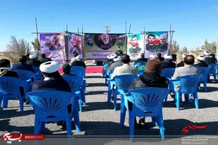 برگزاری یادواره بزرگداشت سرداران شهید سلیمانی وشهید میرحسینی در زهک