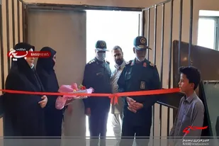 افتتاح نمایشگاه اسوه در نصرت آباد
