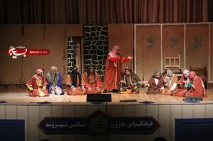 اجرای نمایش شهادت حضرت زهرا(سلام الله علیها) توسط بسیجیان گردان122امام حسین(علیه السلام)