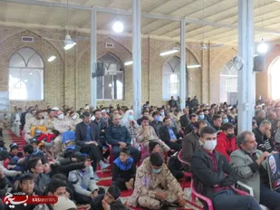 گرامیداشت سالگرد شهید سلیمانی در شهرستان درمیان