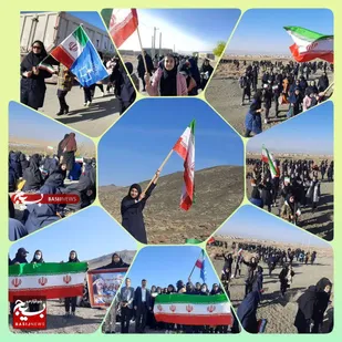 کوهپیمایی به مناسبت هفته بسیج دانش آموزی در بافت