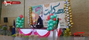 جشن بزرگ سالروز میلاد حضرت معصومه(س) در ورزشگاه شهدا "مهدی آباد" شهرستان چهارباغ برگزار شد