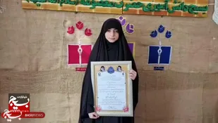 دانش&zwnj;آموز  ساوجی فرمانده برتر بسیج شد/ بسیج دانش&zwnj;آموزی کانونی برای تربیت نسل آینده