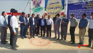 افتتاح یا کلنگ&zwnj;زنی ۱۳ طرح عمران شهری در دیر