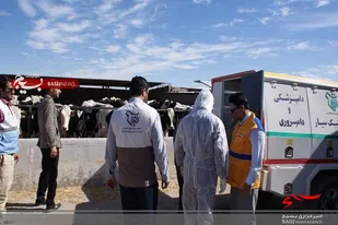 افتتاح کلینیک سیار دامپزشکی سازمان بسیج جامعه کشاورزی استان در اردوی جهادی دامپزشکی