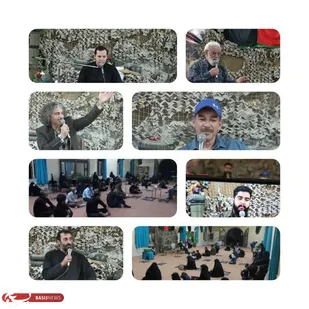 برگزاری مجمع شهدایی (دل&zwnj;های باصفا) در گلزار شهدای روستای میغان شاهرود