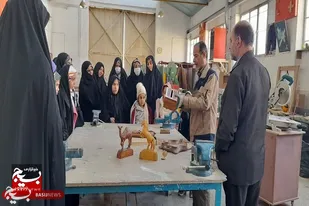اردوی یک روز علمی به همت بسیجیان سرخه برگزار شد
