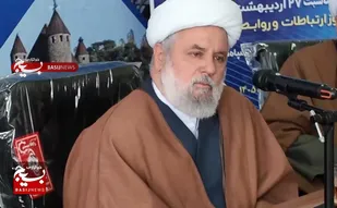 سخنرانی مسئول نمایندگی ولی&zwnj;فقیه در سپاه استان البرز، در سومین همایش مدار امید استان