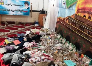 ارسال کمک&zwnj;های مردمی نهاوند به جبهه مقاومت توسط حوزه شهید ابوالقاضی