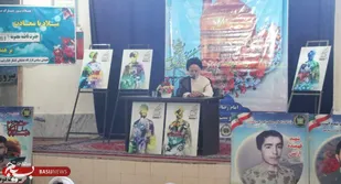 گرامیداشت شهدای روحانی در تیپ ۱۵۸ شهید کشاورزیان شاهرود
