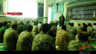محفل انس با قرآن با حضور پرسنل پایگاه پدافند هوایی و سپاه کبودراهنگ