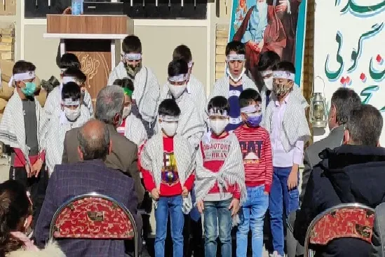 مراسم جشن پیروزی انقلاب اسلامی در پایگاه بسیج شهید بهشتی برگزار شد