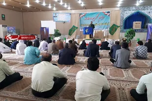 برگزاری مراسم تودیع و معارفه فرمانده سپاه زهک