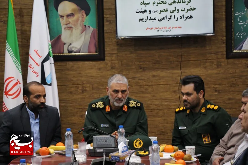 فرمانده سپاه ولی‌عصر (عج) خوزستان:
شهدا سرمایه اصلی نظام هستند
