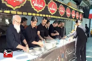 مراسم عزاداری شام غریبان هیئت محبین اهل بیت (ع) بازار طلا و جواهر همدان