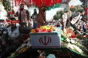 تشییع باشکوه پیکر شهید بسیجی مدافع امنیت البرزی در کرج