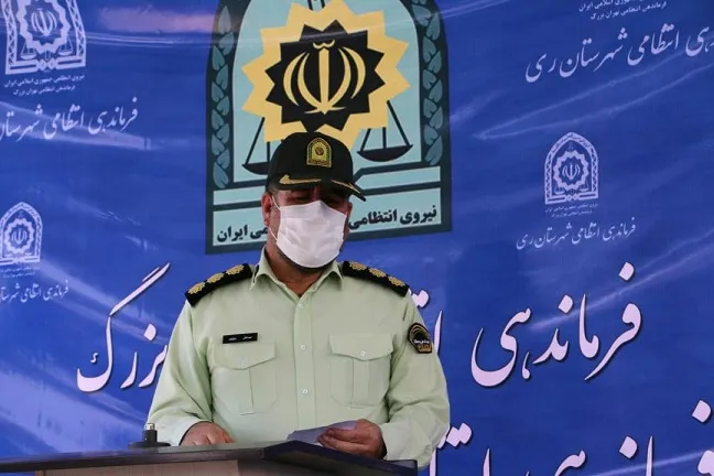 اجرای اولین طرح رعد از سوی فرماندهی انتظامی جدید شهرستان ری
