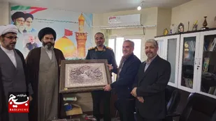 دیدار با فرمانده ناحیه امام حسین(ع) در سالروز تاسیس سپاه پاسداران
