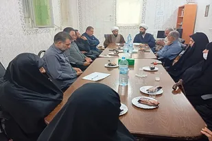 برگزاری جلسه مسئولین هیئات مذهبی شهر سرخه در اداره تبلیغات اسلامی