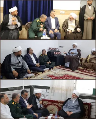 دیدار عیدانه با آیات عظام در مجلس خبرگان رهبری