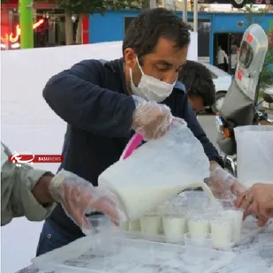 پرپایی ایستگاه صلواتی در شهر دولت اباد برخوار