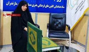 کتابت قرآن و سازندگی روحی، روایت بانوی مسجدی مازندران