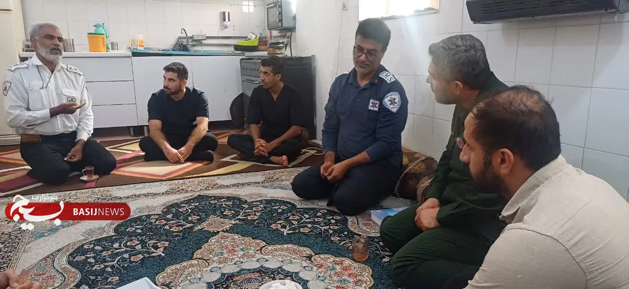 تقدیر از تلاشگران اورژانس 