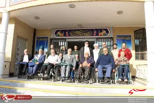 تجلیل فرمانده سپاه استان قم از جانبازان بالای ۷۰ درصد به روایت تصویر