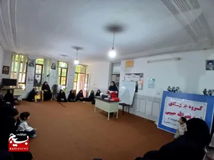 دوره آموزشی کمک های اولیه خواهران بسیجی