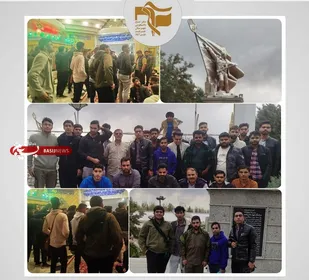 بازدید دانشجویان جیرفت از موزه دفاع مقدس استان همدان و کردستان