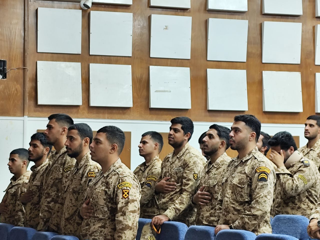 برگزاری آیین افتتاحیه چهارمین دوره مسابقات مهارتی کارکنان وظیفه سپاه در کرمان