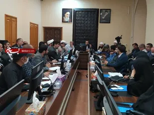 حضور رئیس و دبیر کارگروه تخصصی مدیریت شهری سازمان بسیج مهندسین عمران ومعماری استان کرمانشاه  در جلسه  رسیدگی به مشکلات محلات حاشیه نشین كرمانشاه