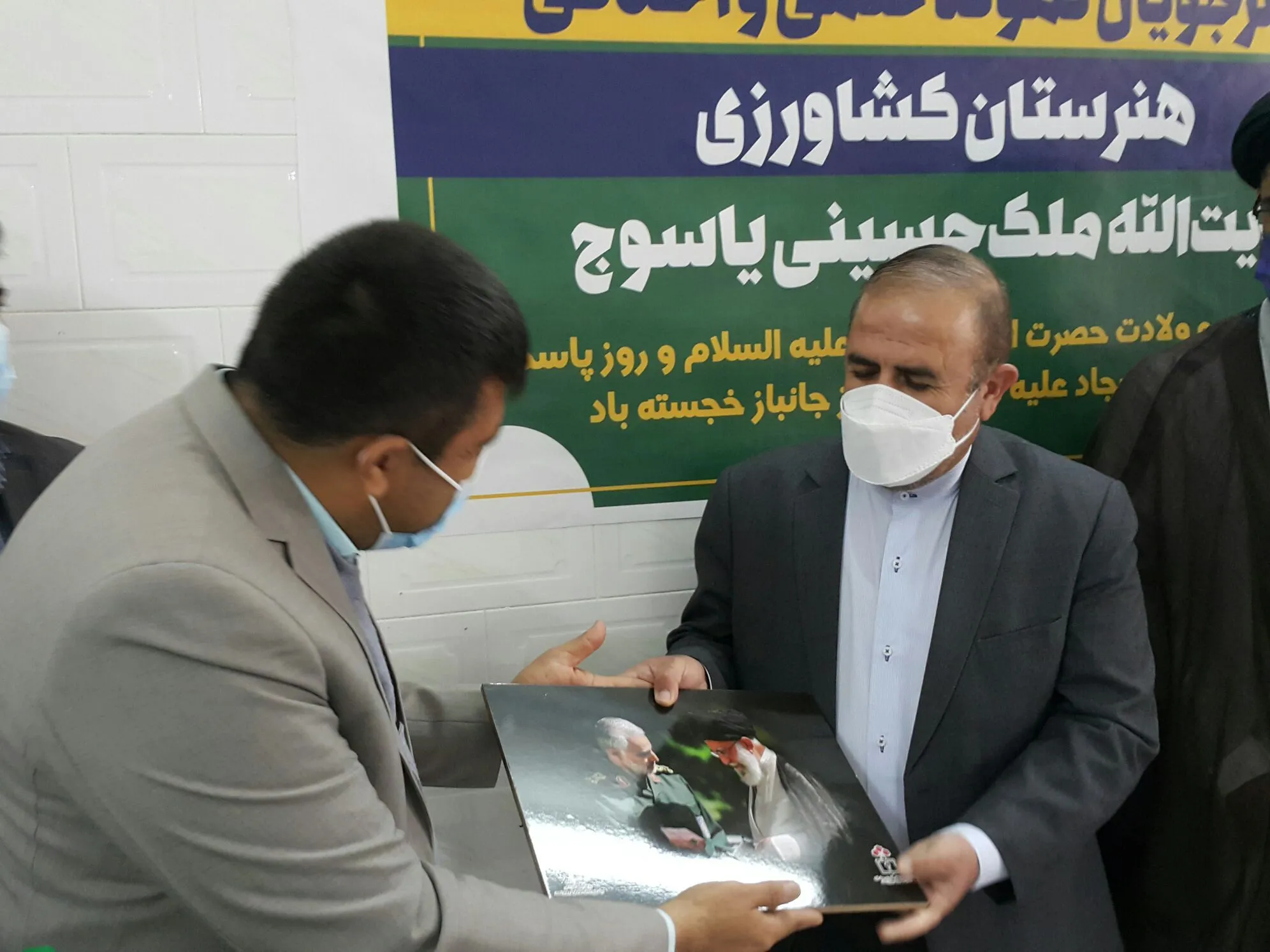 تجلیل متفاوت در هنرستان کشاورزی آیت الله ملک حسینی یاسوج
