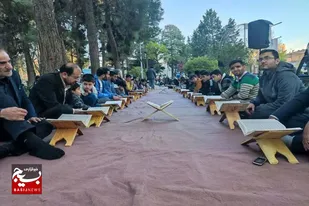برگزاری محفل انس با قرآن کریم به همت پایگاه مقاومت بلال حبشی ملایر