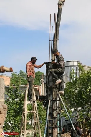 اقدامات جهادگران مرکز جهادی و نیکوکاری طلایه داران ظهور کشور و قرارگاه جهادی امام رضا(ع) در خوی